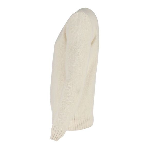 A.P.C. Crewneck Sweater in Cream Wool - Picture 2 of 3